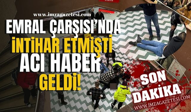 Emral Çarşısı’nda atlayarak intihar etmişti, acı haber geldi! | Zonguldak Haber