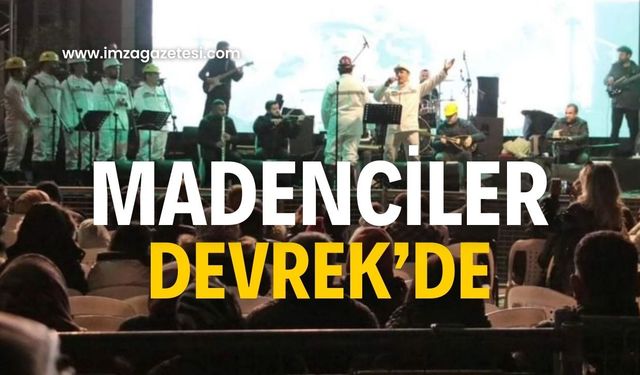 Madenci Korosu Devrek’de sahne aldı