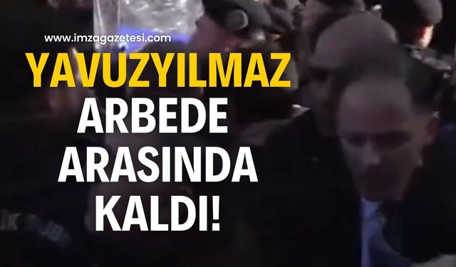 Esenyurt’ta sıcak saatler! Yavuzyılmaz arbede arasında kaldı