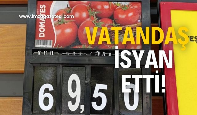 Vatandaşın domates isyanı!