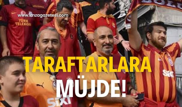 Galatasaraylılara müjde! Artık Zonguldak’ta