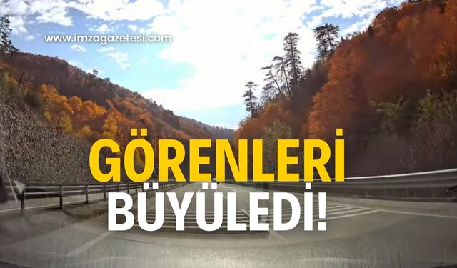 Görenleri büyüledi!