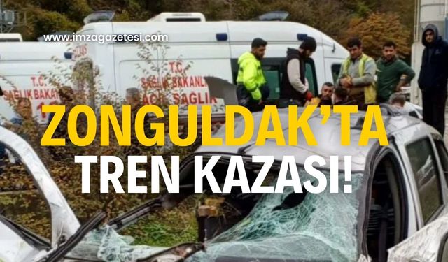 Tren kazası! Yaralılar var