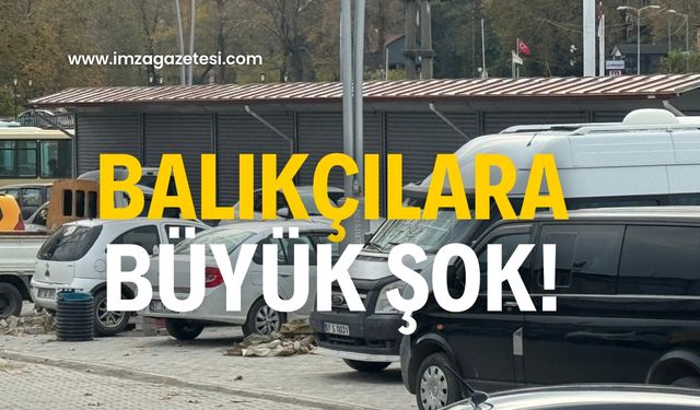 Balıkçı esnafı şok üstüne şok yaşadı!