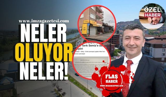 Ereğli ilçesinin Gülüç beldesinde neler oluyor neler!