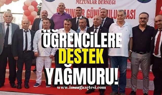 Ereğli Meslek Lisesi Mezunlarından Öğrencilere Destek Yağmuru!