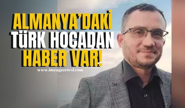 Almanya'da görev yapan Kütahyalı din görevlisi Fatih Eryılmaz'dan haber!