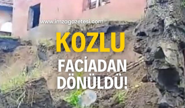 Kozlu’da yürekler ağza geldi!