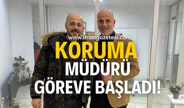 Volkan Yılmaz göreve başladı!