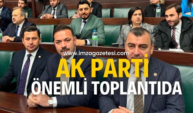 AK Parti Grup toplantısında