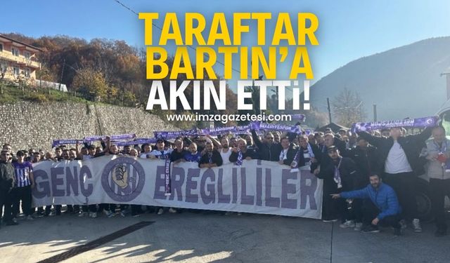 Genç Ereğlililer, Bartın'a akın etti