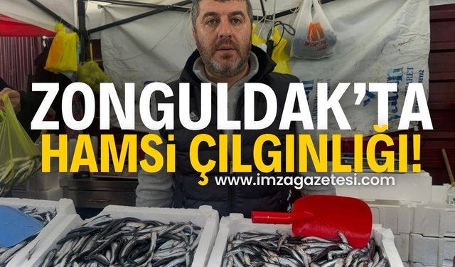 Hamsi Çılgınlığı! Zonguldak’ta Herkes Balık Tezgahlarına Koşuyor | Zonguldak haber