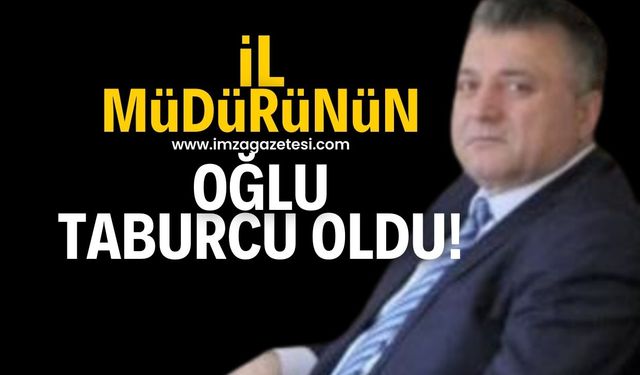 İl Müdürü Bozkan’ın oğlu taburcu edildi!