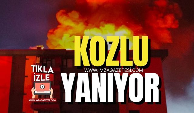 Zonguldak Kozlu Topbaş Mahallesi'nde Büyük Yangın: İtfaiye Ekipleri Sevk Edildi