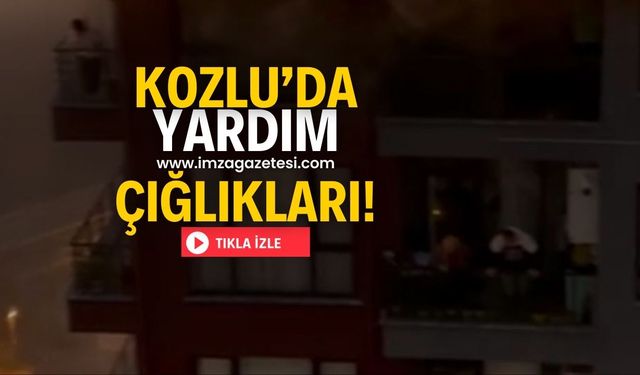 Kozlu’da yardım çığlıkları! Dakikalarca göz yaşları içinde beklediler