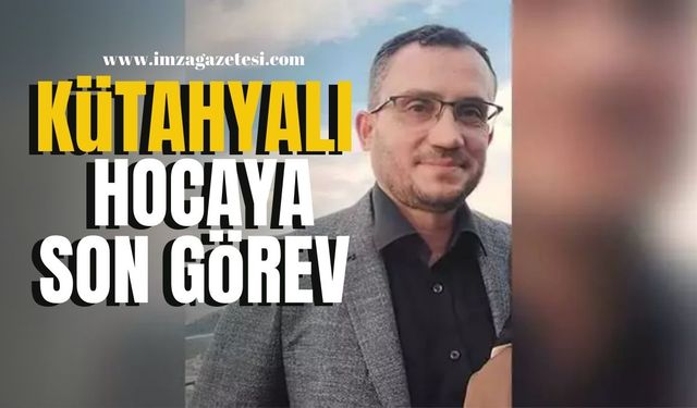 Kütahyalı din görevlisi Fatih Eryılmaz'ın Almanya'da cenaze töreni yapıldı...