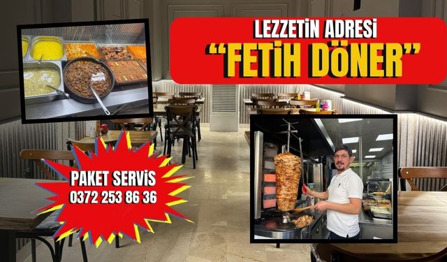 Lezzetin Adresi...Fetih Döner...