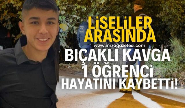 Lise öğrencisi kalbinden bıçaklandı