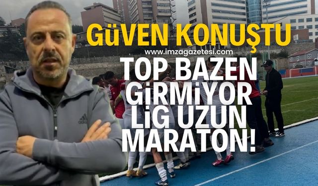 Orduspor 1967 mağlubiyeti sonrasında Zonguldakspor FK Teknik Direktörü Can Güven, "Telafi edip lider olmak istiyoruz"