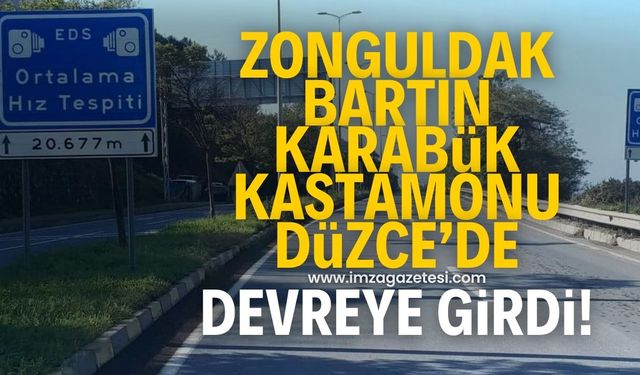 Sürücüler dikkat! Zonguldak, Bartın, Karabük, Kastamonu, Düzce, Bolu'da ETS ve PTS devreye girdi!