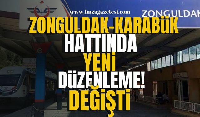 TCDD’den Zonguldak-Karabük Hattında Yeni Düzenleme! İşte Güncel Tren Saatleri...