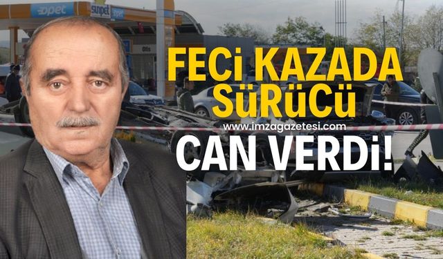 Trafik kazasında feci şekilde hayatını kaybetti!