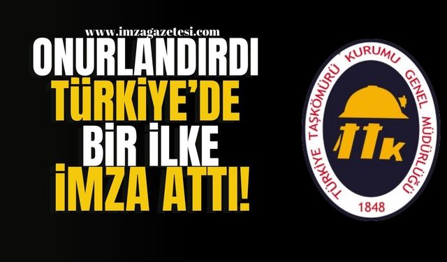 TTK onurlandırdı! Türkiye’de ilke imza attı! | Zonguldak Haber