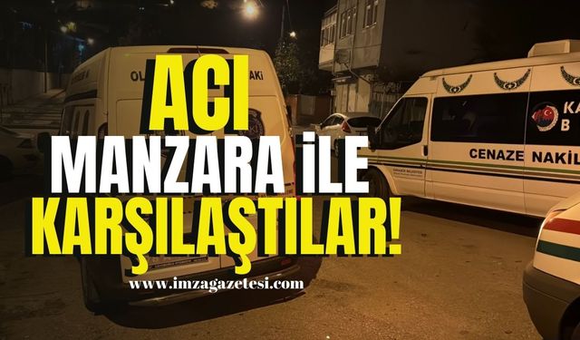 Yakınları Eve Geldi, Acı Manzara ile Karşılaştı!