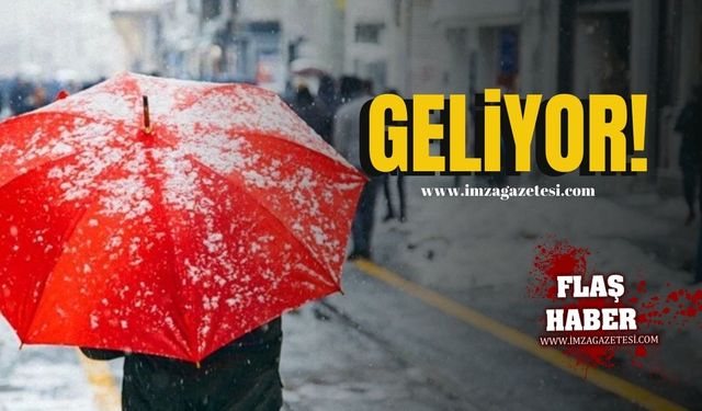 Zonguldak, Bartın, Bolu, Düzce ve Karabük dahil birçok ile uyarı! Yoğun Kar Yağışı Geliyor!