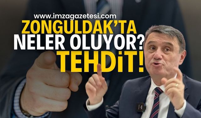 Zonguldak Belediyesi’nde Neler Oluyor? Başkan Tahsin Erdem’e Tehdit!