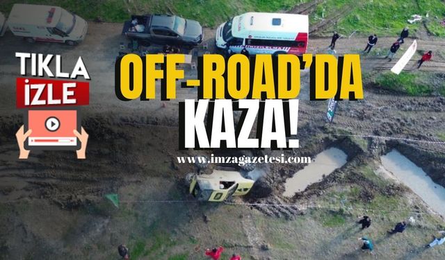 Düzce Off-Road Yarışlarında Kaza!