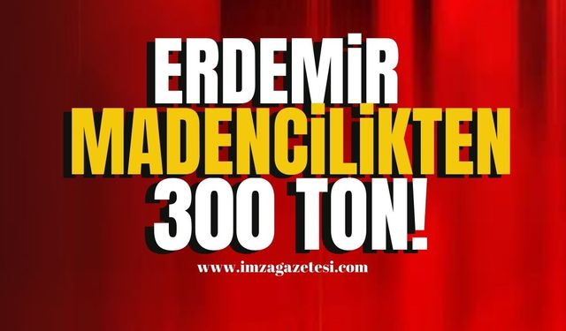 ERDEMİR madencilikten 300 ton! | Zonguldak Haber