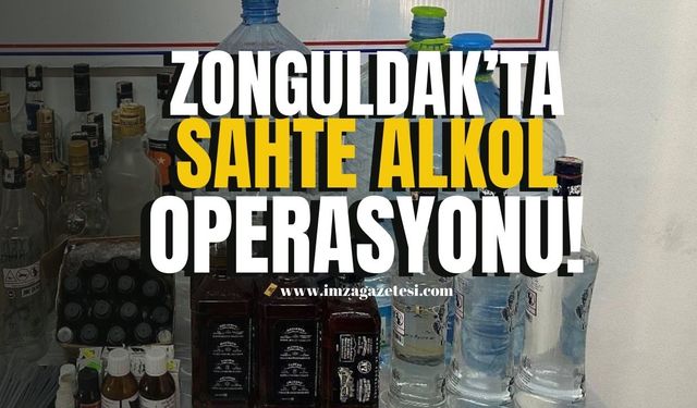 Zonguldak'ta Sahte Alkol Operasyonu! | Zonguldak Haber