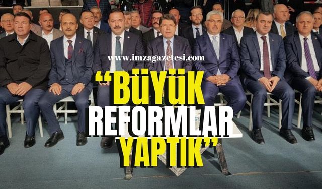 Bakan Tunç, "Türkiye'yi Yüksek Standartlı Demokrasiye Kavuşturacağız"