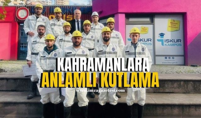 Karaelmasın Kahramanlarına Anlamlı Kutlama!