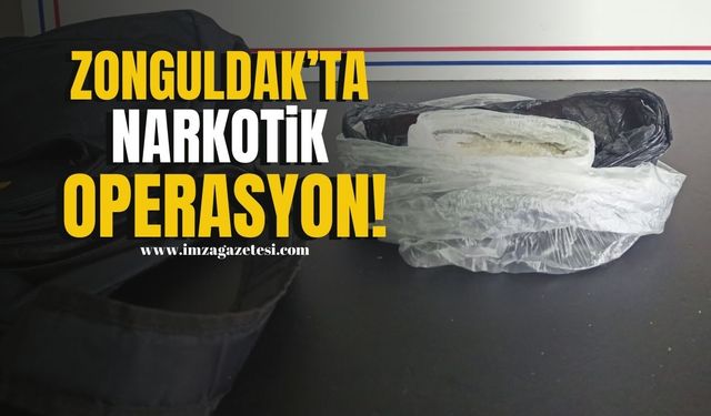 Zonguldak’ta Narkotik Operasyon... 2 Tutuklama!