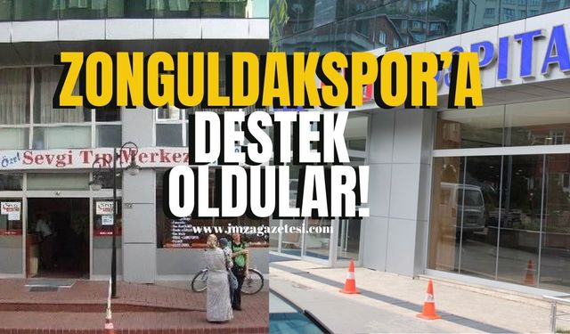 Level Hospital ve Sevgi Tıp Merkezi'nden Zonguldakspor’a destek...