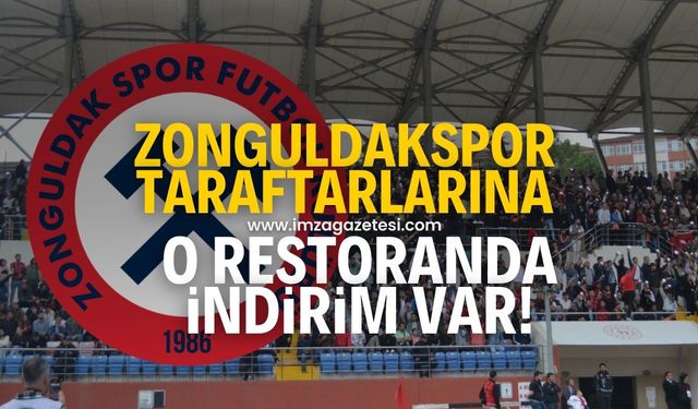 Zonguldakspor açıkladı! Kombine ve maç bileti sahiplerine burger restoranında indirim