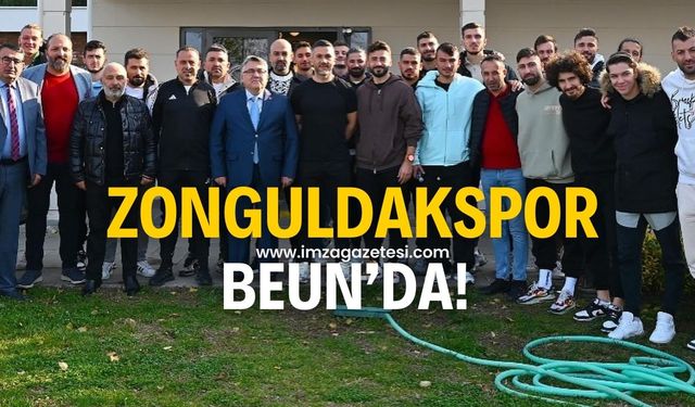 Zonguldakspor FK’dan, BEUN Rektörü Özölçer’e ziyaret!