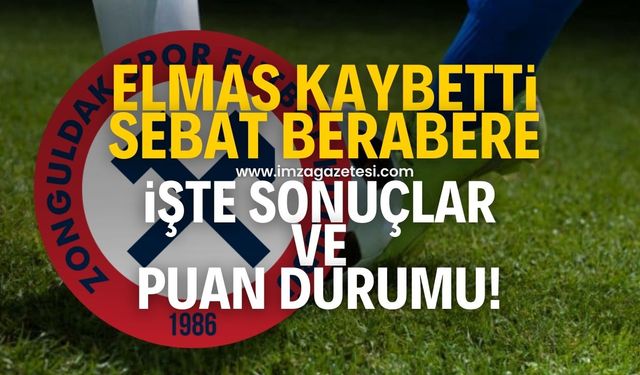 Zonguldakspor kaybetti Sebat Gençlik Spor berabere! İşte puan durumu ve sonuçlar