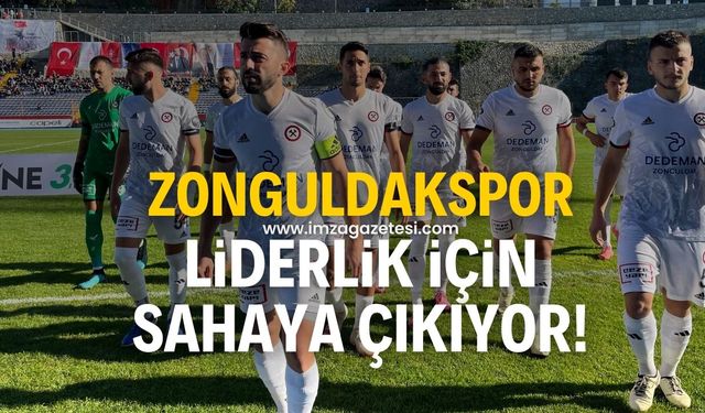 Zonguldakspor, Niğde Belediyespor karşısında liderlik için sahaya çıkıyor!