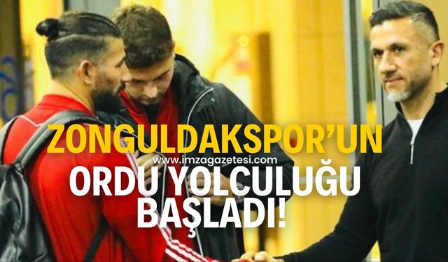 Zonguldakspor, Ordu’ya hareket etti