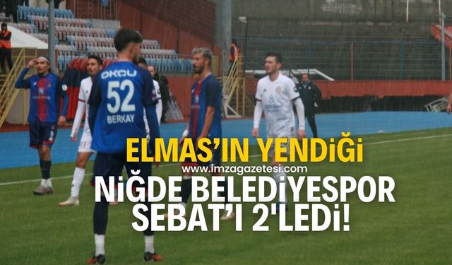 Zonguldakspor’un yendiği Niğde Belediyespor, Sebat Gençlik Spor’u mağlup etti!