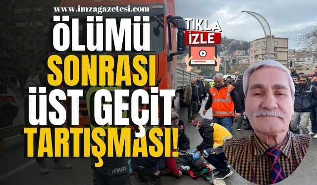 Zonguldak’ta İbrahim Poyraz’ın Ölümü Sonrası Üst Geçit Tartışması!