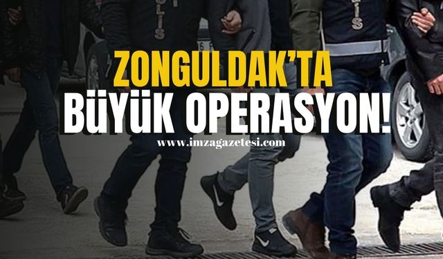 Zonguldak’ta nitelikli dolandırıcılık ve tefecilik operasyonu! 6 Şüpheli Gözaltında!