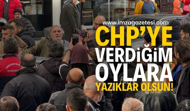 Zonguldak’ta Vatandaşın Tepkisi: “CHP’ye Verdiğim Oylar Yazıklar Olsun”