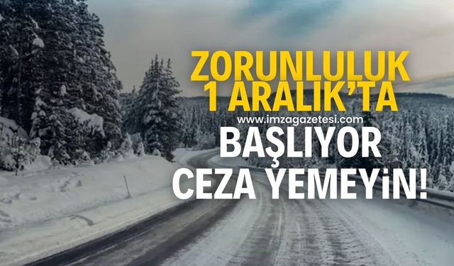 Zorunluluk 1 Aralık'ta başlıyor! Ceza yemeyin