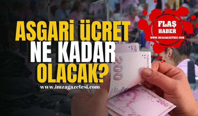 2025 Asgari Ücret Ne Kadar Olacak? Tahmini Rakamlar Verildi! | Asgari Ücret Haberleri