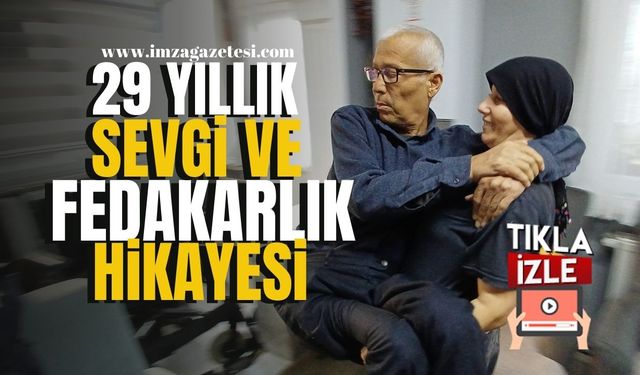 29 Yıllık Sevgi ve Fedakarlık Hikayesi... Engelli Eşine Yıllardır Bakıyor... | Düzce Haber