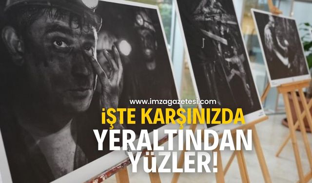 4 Aralık Dünya Madenciler Günü'nde "Yeraltından Yüzler Madenci Fotoğrafları" sergisi İstanbul'da açıldı